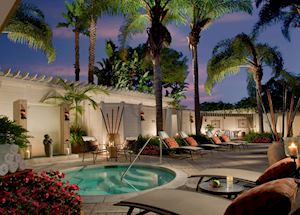 The Spa Terrace, Loews Coronado Bay, San Diego The Spa Terrace, Loews Coronado Bay, San Diego