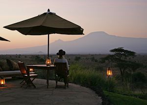 Tortilis Camp, Amboseli National Park Tortilis Camp, Amboseli National Park
