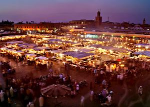 Djema el Fna, Marrakesh Djema el Fna, Marrakesh