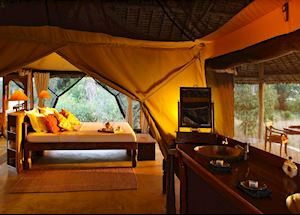Siwandu Camp, Selous Game Reserve Siwandu Camp, Selous Game Reserve