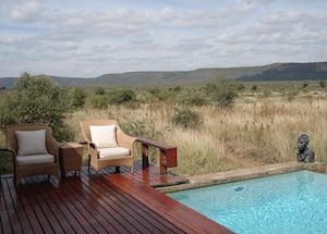 View from room, Mateya Safari Lodge