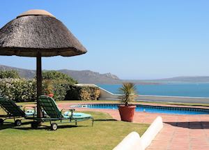 Pool Terrace. The Farmhouse Hotel, Langebaan