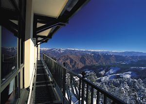 Mountains views from the Premier rooms at Wildflower Hall
