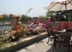 View from Haveli Hari Ganga, Haridwar