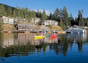 Kayaking at Painted Boat Resort Spa & Marina