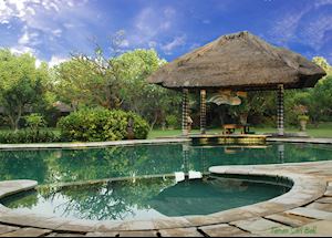 Main pool, Taman Sari Cottages, Pemuteran