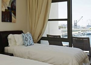 Superior apartment bedroom