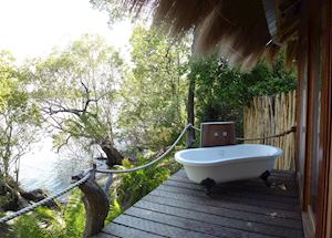 Luxury safari tent,Mukambi Safari Lodge,Kafue National Park