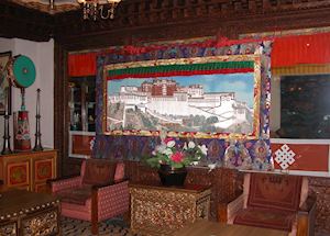 Lobby, Tibet Hotel, Kathmandu