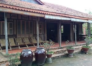 Ut Trinh Homestay,Vinh Long, Front Entrance