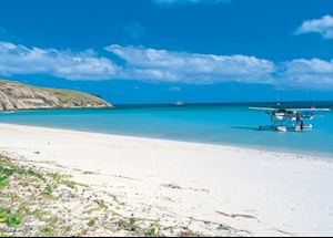 Arriving at Lizard Island