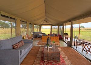 Lounge at Kimondo Camp
