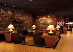 Lobby at Hotel Captain Cook, Anchorage