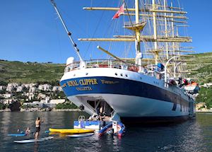 Water activities, Royal Clipper