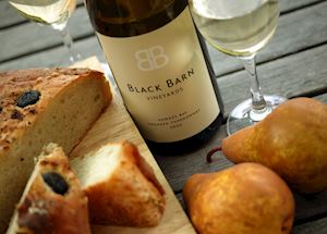 Locally produced wine, Black Barn Cottage, Napier & Hawkes Bay