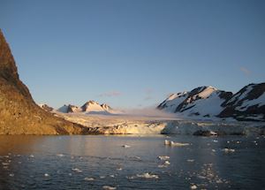 Glacier on Spitsbergen