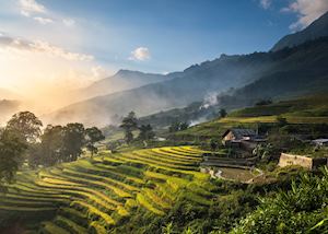 Rice terraces, Munduk