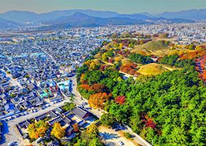 Bird's eye view of Gyeongju