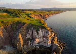 Cabot Cliffs on the Cape Breton Peninsula, Nova Scotia