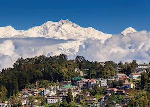 View of kangchenjunga from Darjeeling