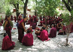 Monks at Sera Monastery, Lhasa