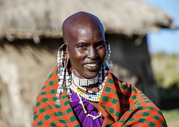Maasai woman