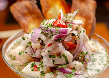 Peruvian ceviche