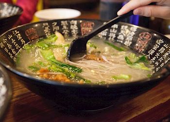 Noodle soup, China
