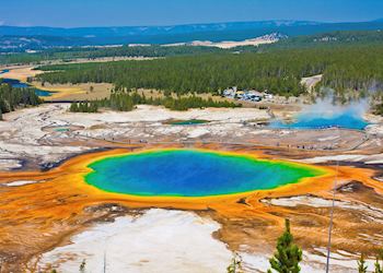 Grand Prismatic Spring, Yellowstone National Park