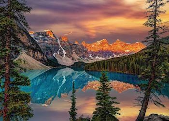 Sunrise, Moraine Lake