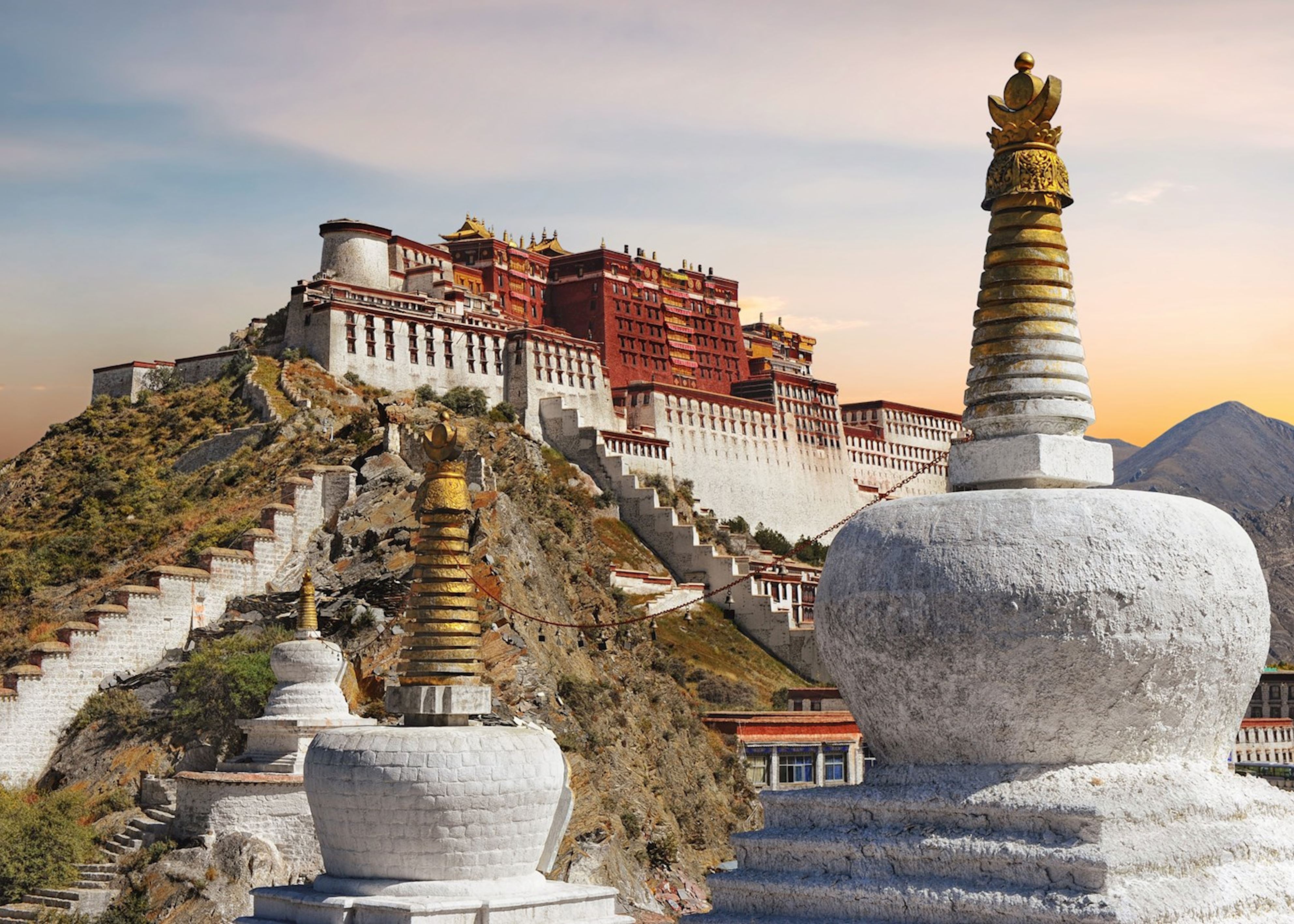 travel from uk to tibet