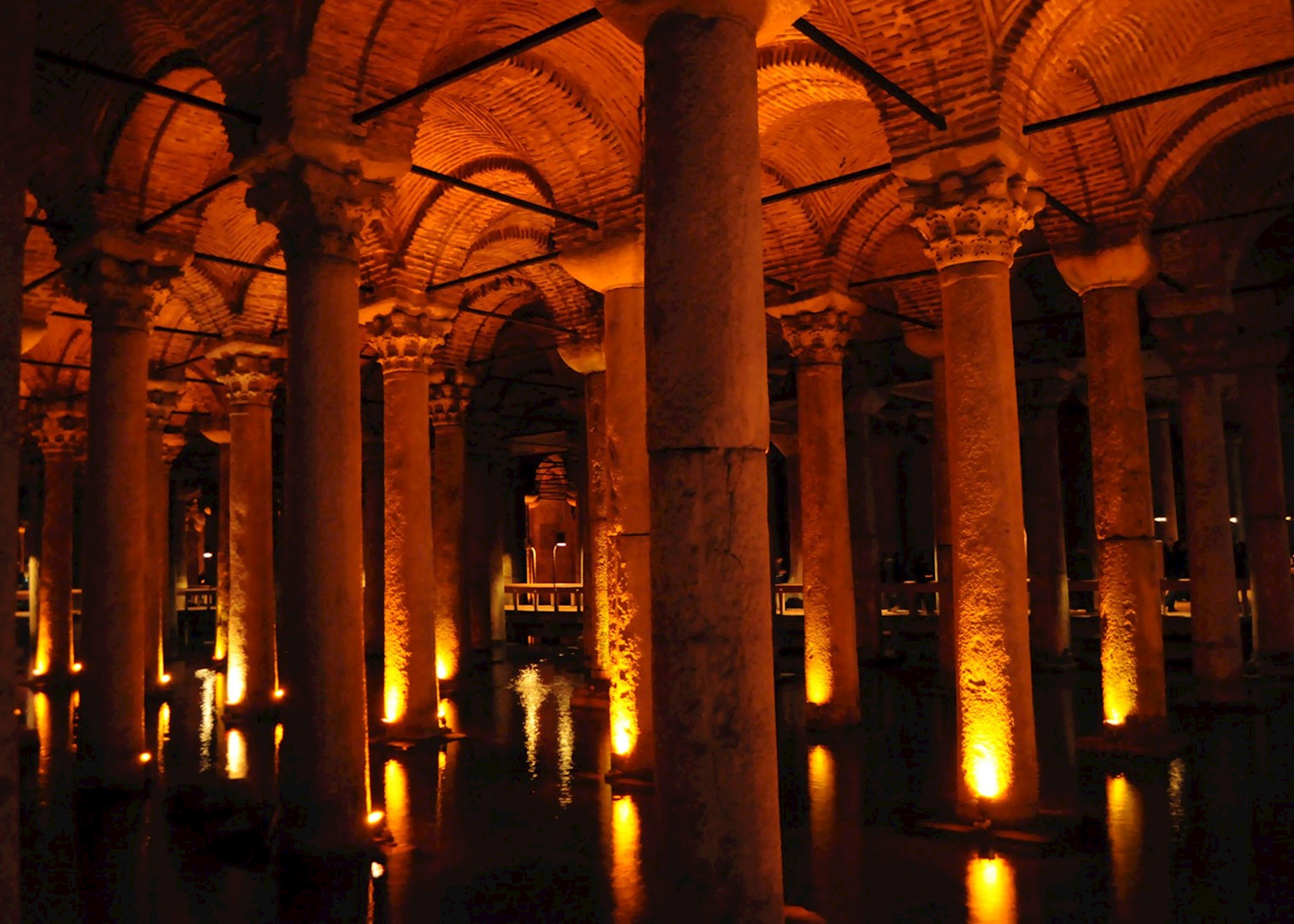 Private tour of the Basilica Cistern, Turkey Audley Travel UK