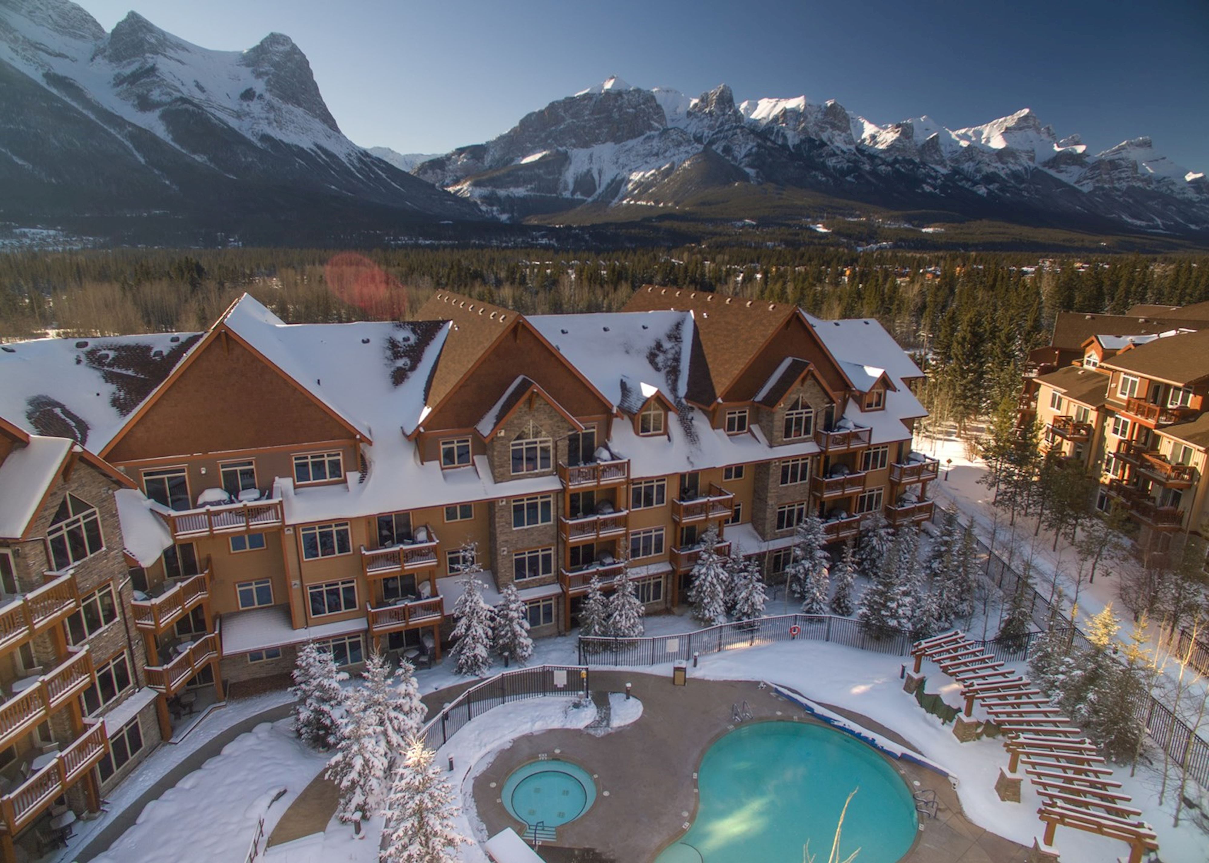 mountain resort stoneridge hotel canmore hotels canada accommodation travel alberta winter