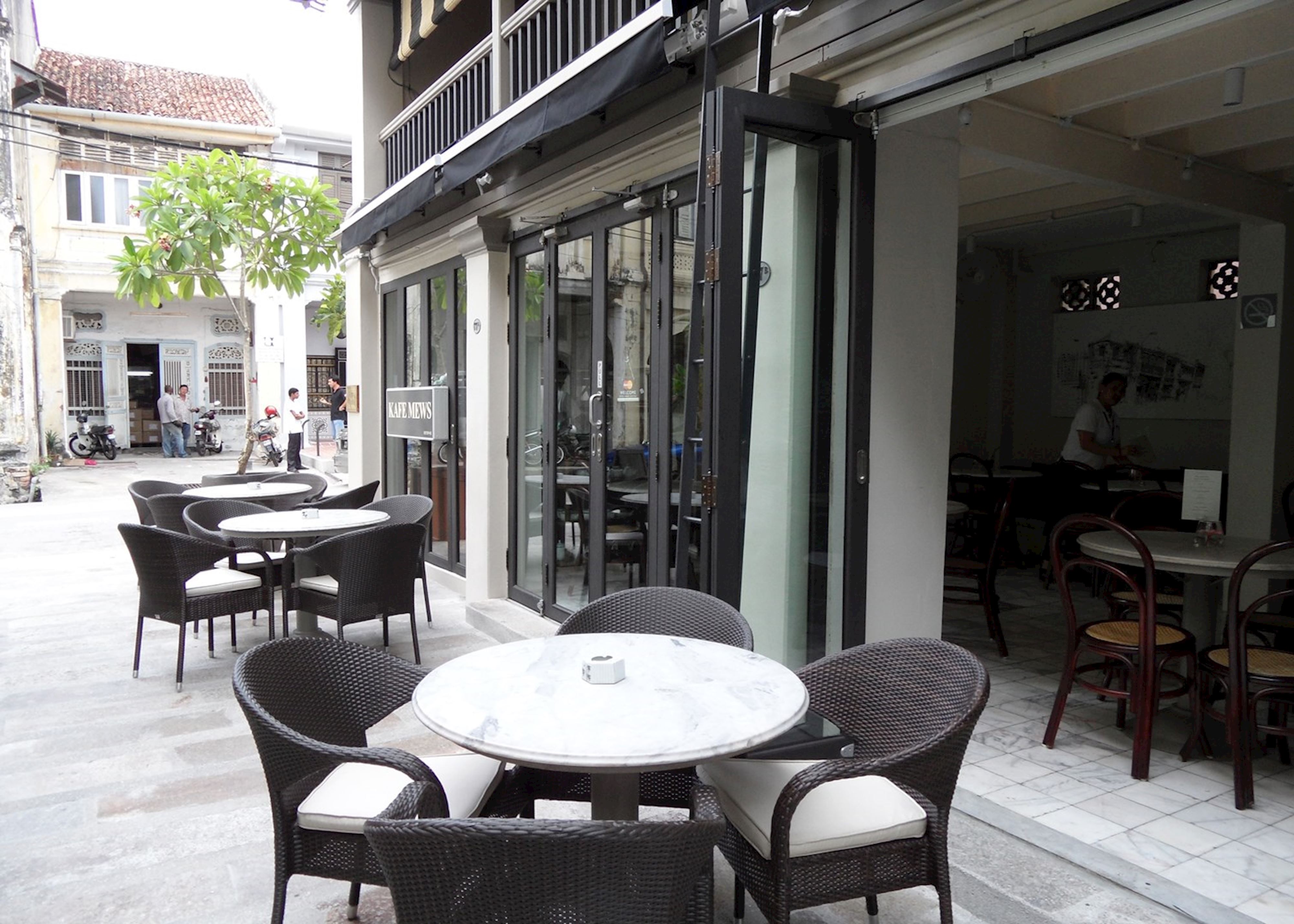 Exterior Mews Cafe Muntri Mews Muntri Residence Food For Thought Food For Thought