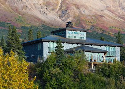 Exterior, The Lodge at Black Rapids, Alaska