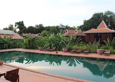 Pool at Rajabori Villas