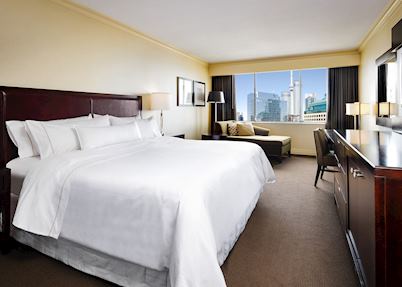 Guest room, Westin Harbour Castle, Toronto