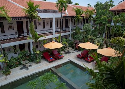 Garuda swimming pool, Montra Nivesha, Siem Reap