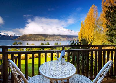 View from the Tahi Room at Hidden Lodge