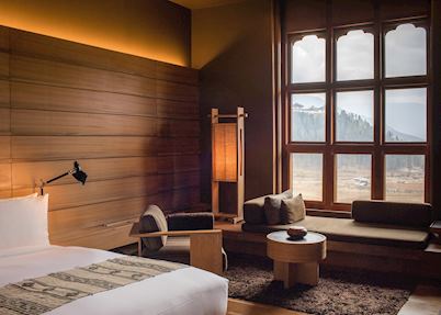 Suite bedroom, Amankora Gangtey