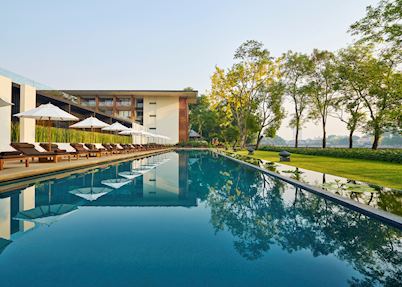 Swimming pool at Anantara Chiang Mai Resort