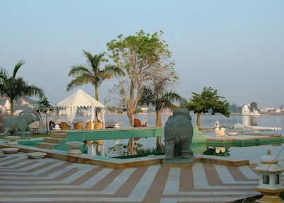 Swimming pool, Udai Bilas Palace, Dungarpur