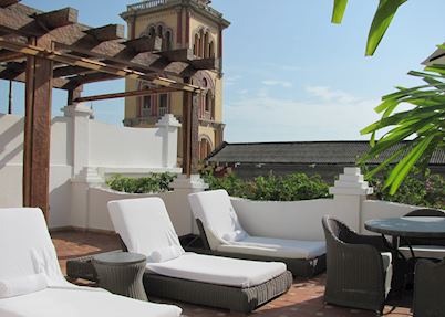 Roof terrace, Casa San Agustin Cartagena