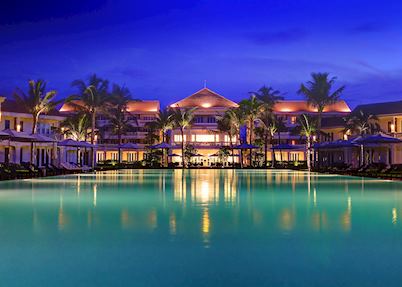 Twilight Poolside