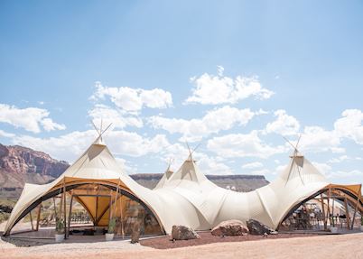 Under Canvas Zion Lobby Tent