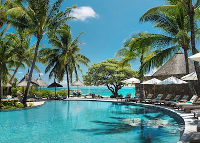 Pool, Constance Belle Mare Plage, Mauritius