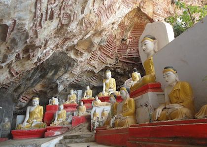 Kawgun Cave, Hpa An, Burma (Myanmar)