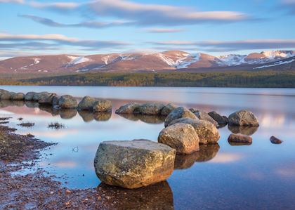 Loch Morlich, the Cairngorms National Park