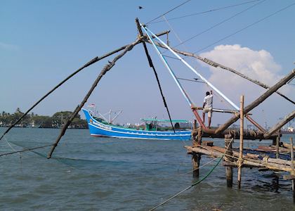 Cochin fishing nets 