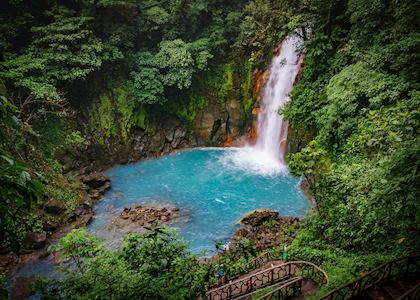 Waterfall in Tenorio National Park, Costa Rica